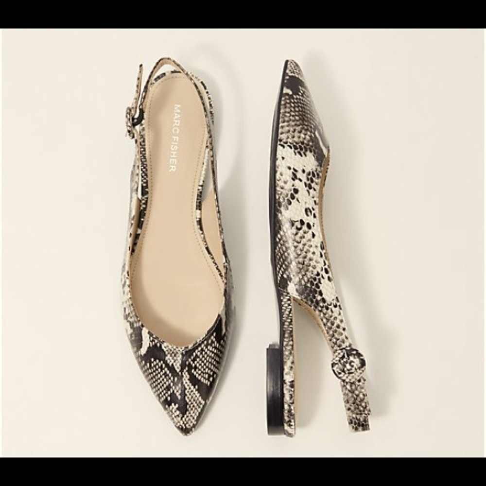 Marc Fisher slingback flats